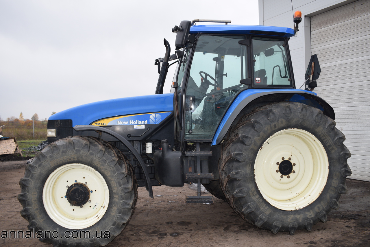 Трактор колісний New Holland TM140 n3 - 05 - Annaland.com.ua.jpg Продаж бу сг техніки з Нідерландів